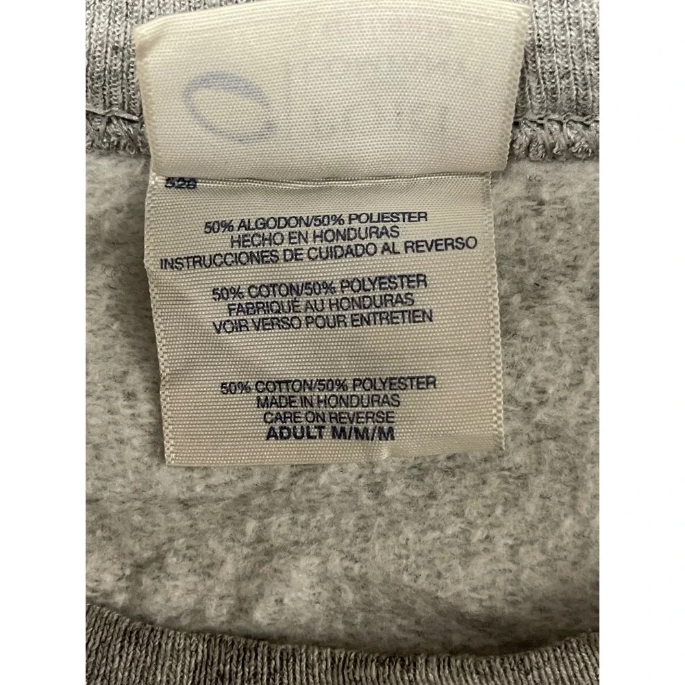 Port and Company Desert Vista Soccer Crewneck Sweatshirt Gray Mens Medium